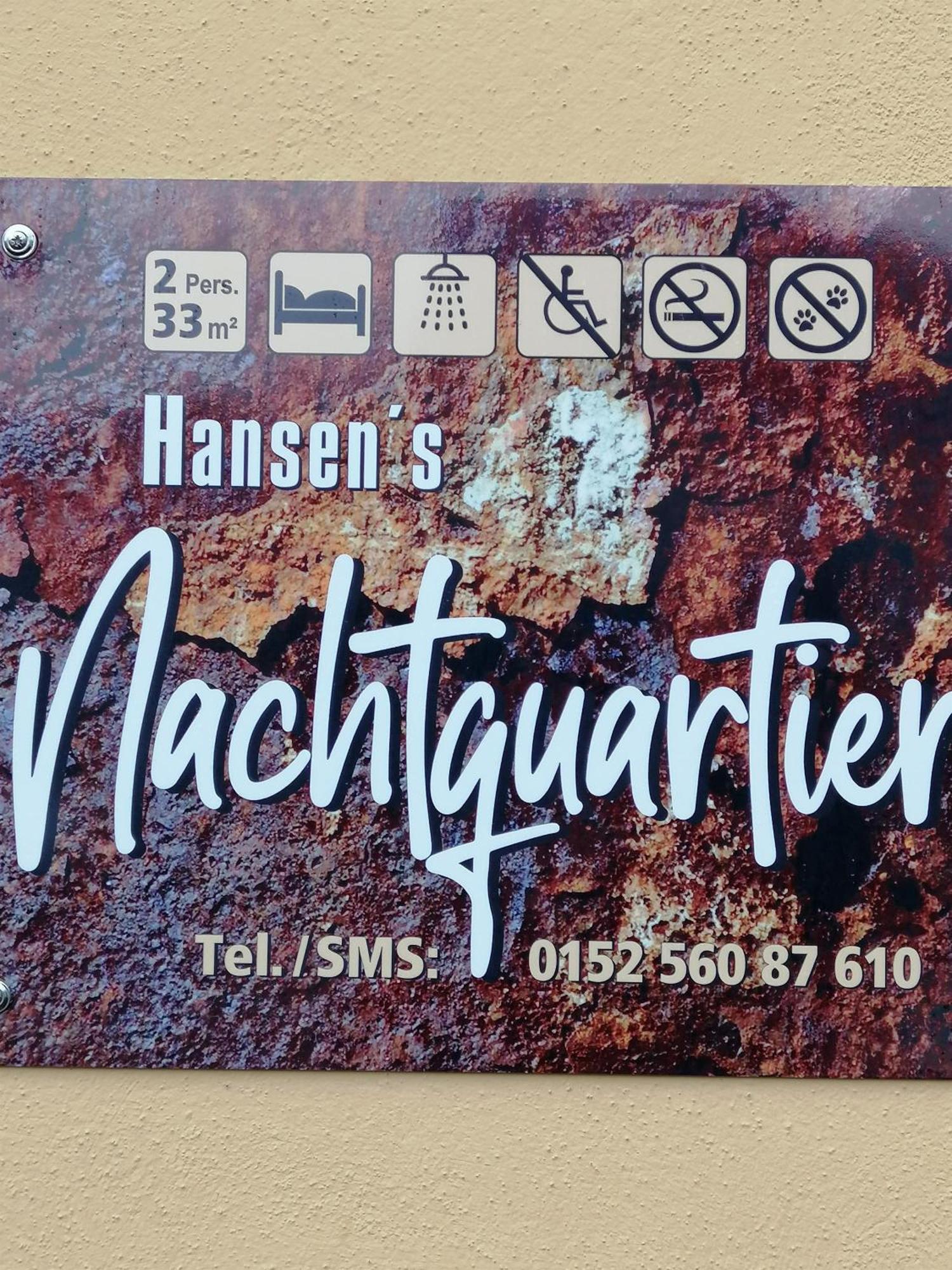 Hansen'S Nachtquartier Zittau Buitenkant foto